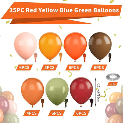 Sage Green & Brown Balloons - Image 2