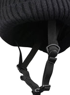 Helmet Beanie – Multi-Sport Low Profile Helmet Hat for Snowboarding, Skiing, E-Bikes, Scooters & More – Waterproof Impact Liner – Adjustable Strap – Unisex – One Size Fits All