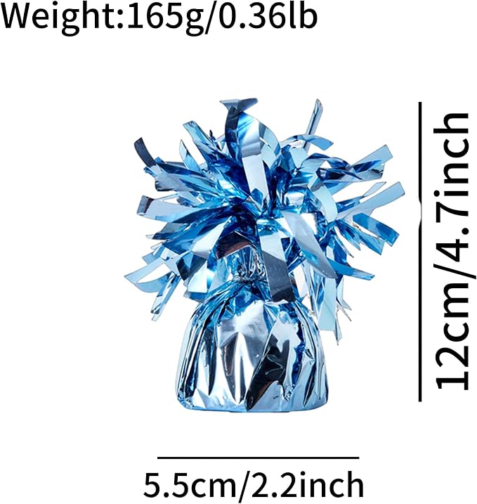 Balloon Weights Light Blue 6Pcs | Perfect - Image 3
