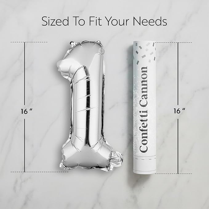 Restaurantware-Balloonify 16 Inch Number Balloon, 1 Digital Party Balloon - Image 2