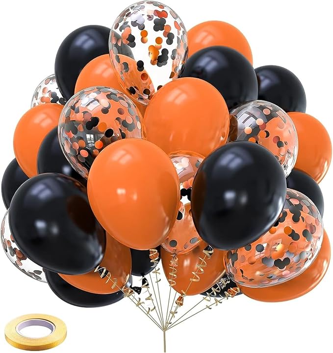 60-Pack 12-Inch Confetti Latex Balloons by Mtgluk