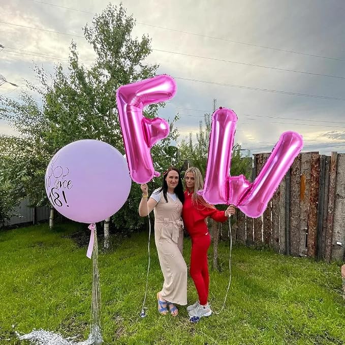 TONIFUL 40 Inch Large Rose Red Letter Balloons - Image 5