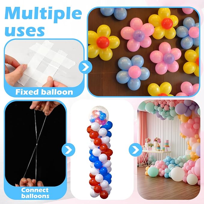 Eaasty 200 Pcs Clear Rubber Bands - Image 3