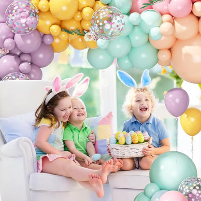 Ouddy Party 149Pcs Pastel Rainbow Balloon Garland Kit 18 12 10 5Inch | - Image 7