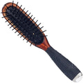 Kent Minihog Detangler Brush, Anti Static Hair Brush with Rounded Nylon Bristles for All Hair Types, Travel Brush with Ergonomic Grip for Easy Styling