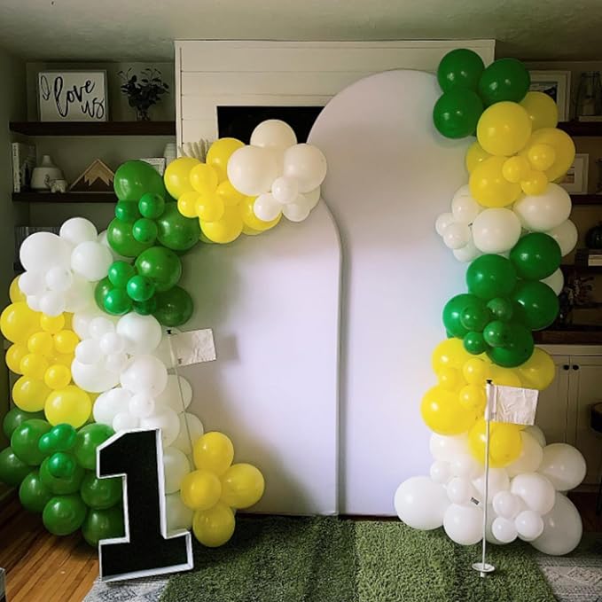Awenztech 122pcs Green Latex Balloons in 18 12 10 5 inches | Birthday, Baby - Image 5