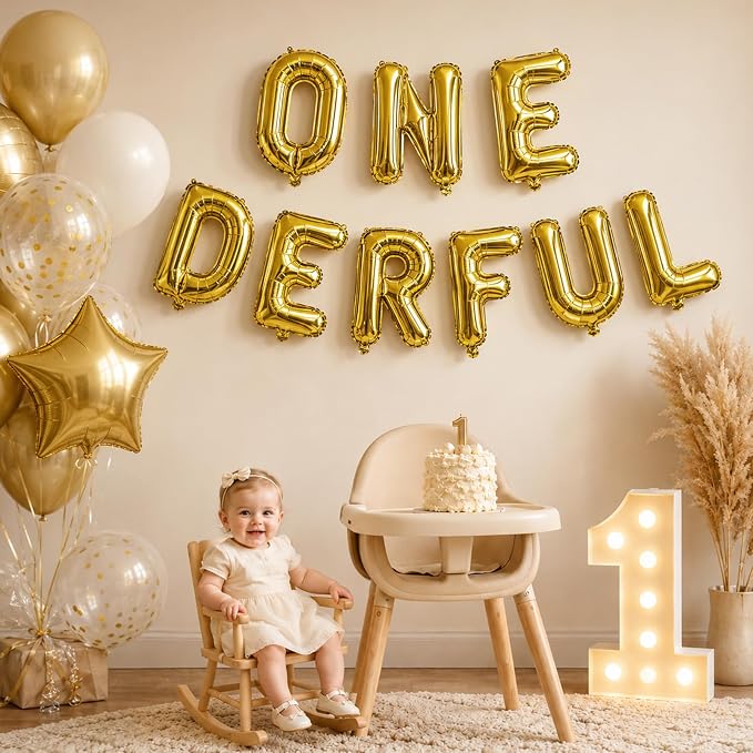 52 Pcs Gold Letter Balloons 16 Inch Mylar Foil Alphabet Letters 2 Sets A- Z - Image 5