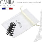 Camila Paris CP3521 French Large Hair Clips for Women Thick Hair for Long Wavy Curly Hair, Girls Hair Claw Clips Styling Big Hair Clip for Thick Hair, Strong Hold No Slip Grip Claw Clip Made in France