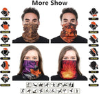Headband Neck Gaiter Head Wrap Headwear Face Mask Magic Scarf Bandana for Men and Women