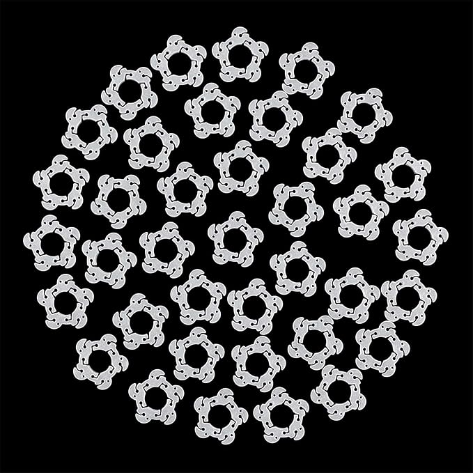 30 Pcs Balloon Clips, Plastic Flower Shaped Reusable Balloons Arch Clip Holders by Unknown