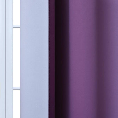 Yakamok Room Darkening Ombre Curtains 84 Inch Length, Light Blocking Grommet - Image 7