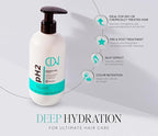 PH2 Perfect Mask – Acidic pH2 Professional Hair Mask for Bleached, Damaged & Color-Treated Hair – Essential Post-Bleach Cuticle-Sealing Treatment for Shine & Smoothness – 500 ml / 16.7 oz