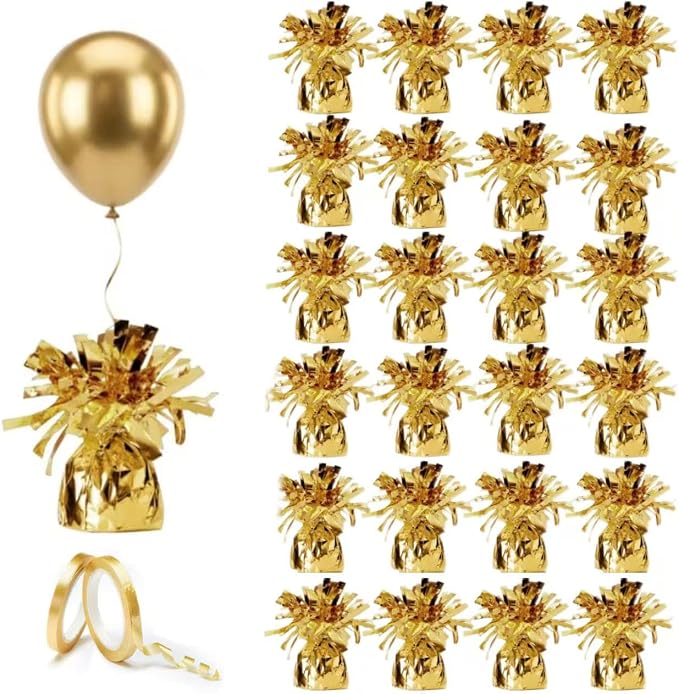 balloon weights are perfect for parties, weddings. Each pack includes 24PCS by Unknown