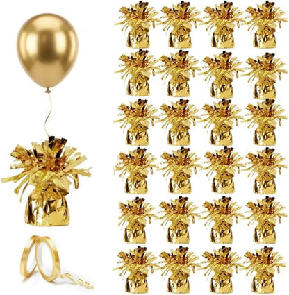 balloon weights are perfect for parties, weddings. Each pack includes 24PCS by Unknown