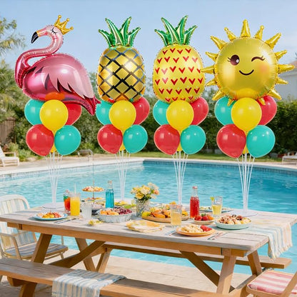 4 Sets Summer Tropical Party Balloons Stand Kit - Image 4