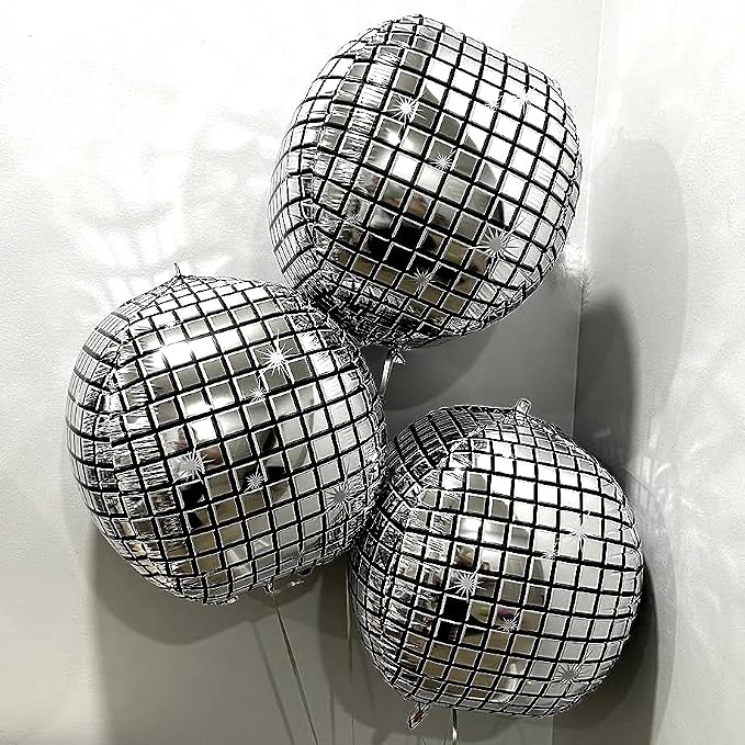 Disco Ball Arch Kit, Confetti Balloons - Image 3