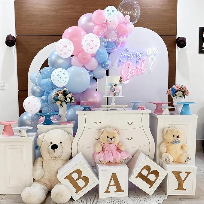 HILAVO Pink and Blue Balloons - Image 8