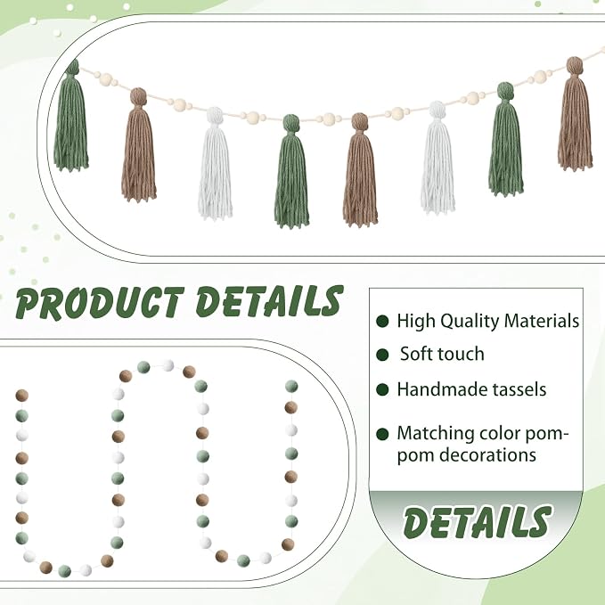 SmoothNovelty 139 Pcs Felt DIY Custom Banner Kit Include 104 Letters 18 - Image 4