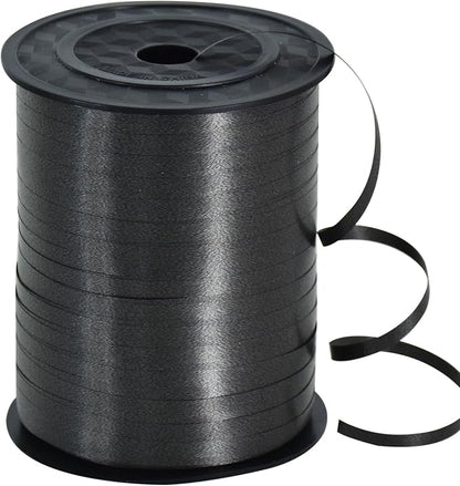 TONIFUL 500 Yards Black Curling Ribbon Balloon String Gift Wrapping Decor | by TONIFUL