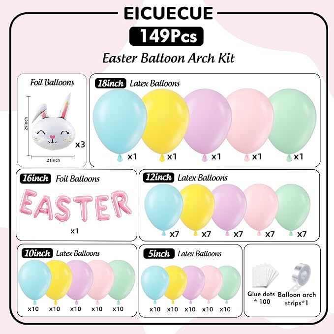 Easter Balloon Arch Kit - Image 2