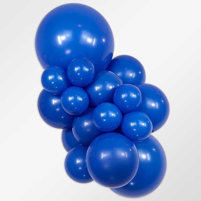 Sempertex Fashion Royal Blue Balloons, 5 Inch, Graduation, Baby Shower - Image 2