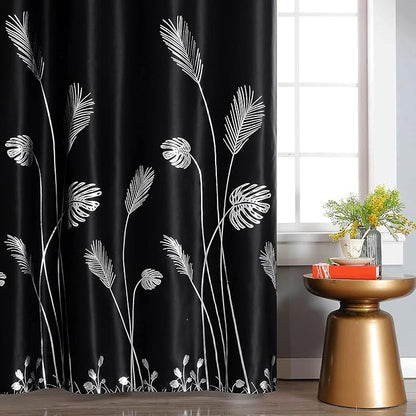 2 Curtain Panels Set Designed Blackout Curtains - Image 2
