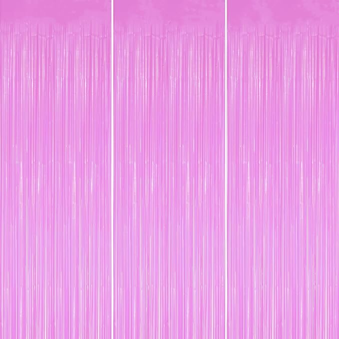 DECOCKRAT 3 Pack Foil Fringe Backdrop by DECOCKRAT