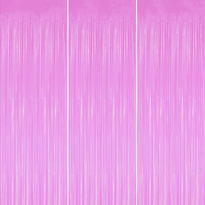 DECOCKRAT 3 Pack Foil Fringe Backdrop by DECOCKRAT