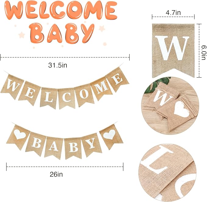 Welcome Baby Sign - Image 4