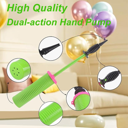 Balloon Pump Handheld Two-Way Dual Action Balloon Inflator Pumping - Image 5
