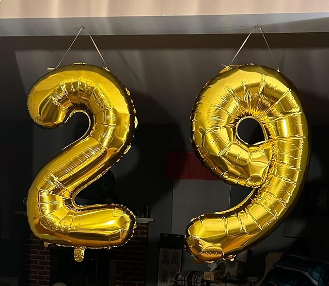 Number Balloons Gold 9 Balloon 40 inch - Image 2