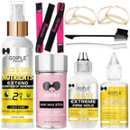 Wig Accessory Essentials Kit Lace Front Wig Glue, Wig Adhesive Extension Spray for Extend Boding Time of Lace Glue, Natural and Gentle Formula Lace & Skin Nutrition Spray Extend Duration of Adhesive