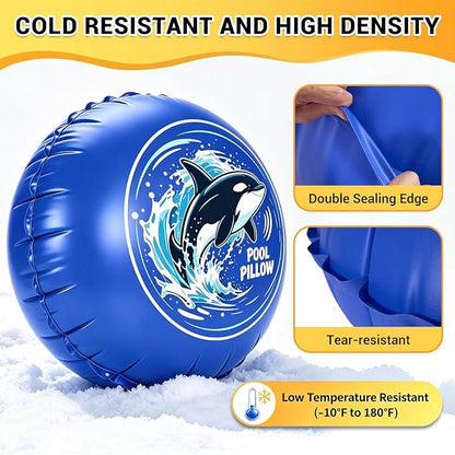 5x5FT Winter Pool Pillows for Above Ground Pools Closing Reusable | Winterizing - Image 5