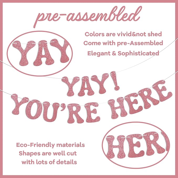 Yay！You're Here Banner - Image 3