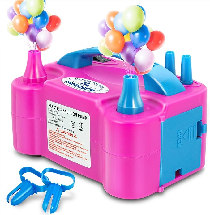 Anordsem Electric Balloon Air Pump: Polypropylene Plastic Case by Anordsem