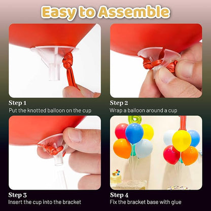10 Sets Balloon Stand Kit, Balloon Sticks - Image 4