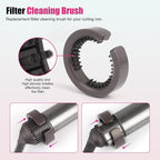 Outer Filter Cover Compatible with Dyson Airwrap Hair Styler with Filter Cleaning Brush HS01 HS05 Magnetic Filter Cage Replacement Parts