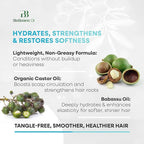 Bio Botanic Oil Magic Conditioner for Thin, Sparse & Brittle Hair | Deeply Hydrating & Strengthening | Organic Castor & Babassu Oils | SLS-Free, Paraben-Free | 500ml