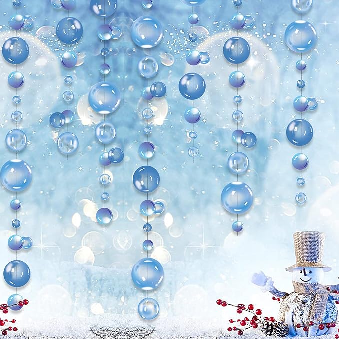 Transparent Bubble Garlands Party Streamers Mermaid Party Decoration, Hanging - Image 5