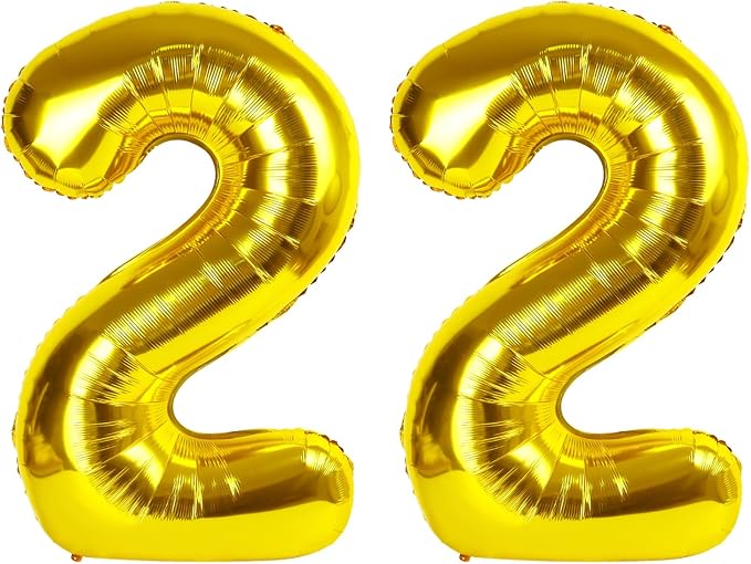 Gold 22 Balloon by IWERP