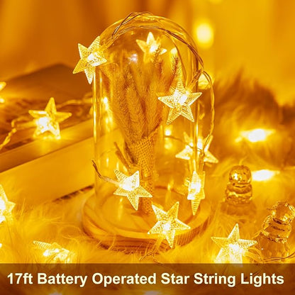 Minetom Star String Lights Battery Operated - Image 6