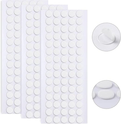 JANYUN 140 Pcs Sticky Dots, 10 mm Round Putty Clear Tape by JANYUN