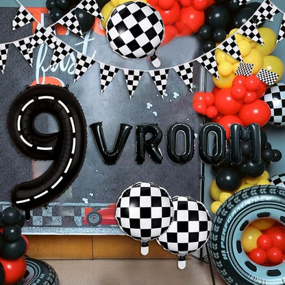 134pcs Race Car Balloon Birthday Party Supplies Decorations - Image 5