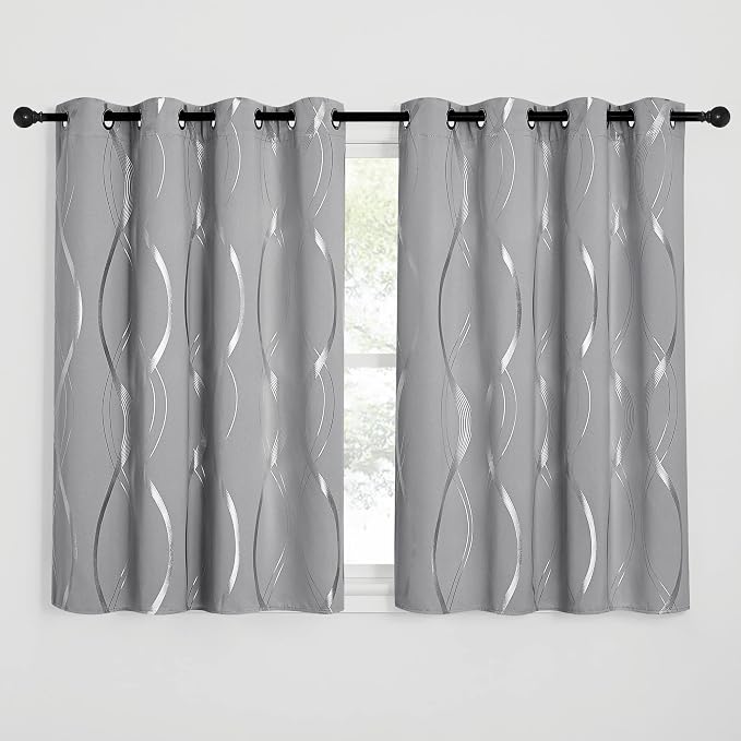 NICETOWN Short Curtains Blackout Panels - Image 2