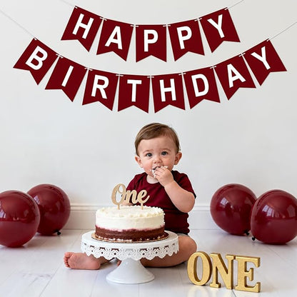 Happy Birthday Banner Birthday Party Banner NO DIY Happy Birthday Sign | - Image 6
