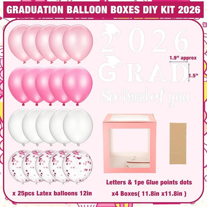 Sanwuta 2026 Graduation Decorations, Class of 2026 Grad Congrats Party Supplies - Image 2