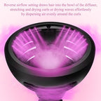 Wave Curl Diffuser for Dyson Airwrap – Dome and Diffuse Modes for Curl Wave Hair, Hair Diffuser Attachment Compatible with Airwrap Styler HS01/05