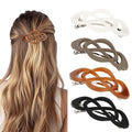 Hair Barrettes for Women 4packs Hair Clips French Barrette Stylish Accessories for Women Girls