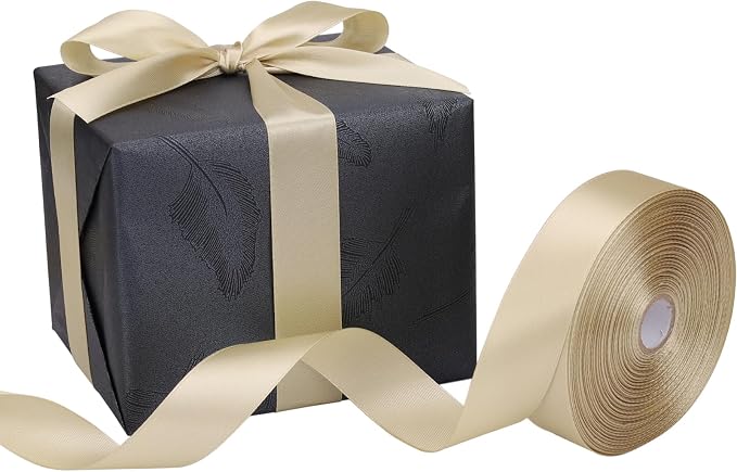 Nsilu Ribbon for Gift Wrapping 50 Yards Perfect Wedding Party Wreath Sewing DIY - Image 4