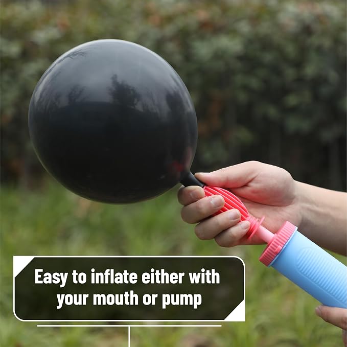 Mr. Pen- Black Balloons, 12 Inch, 54 Pack | Black Latex Balloons - Image 4